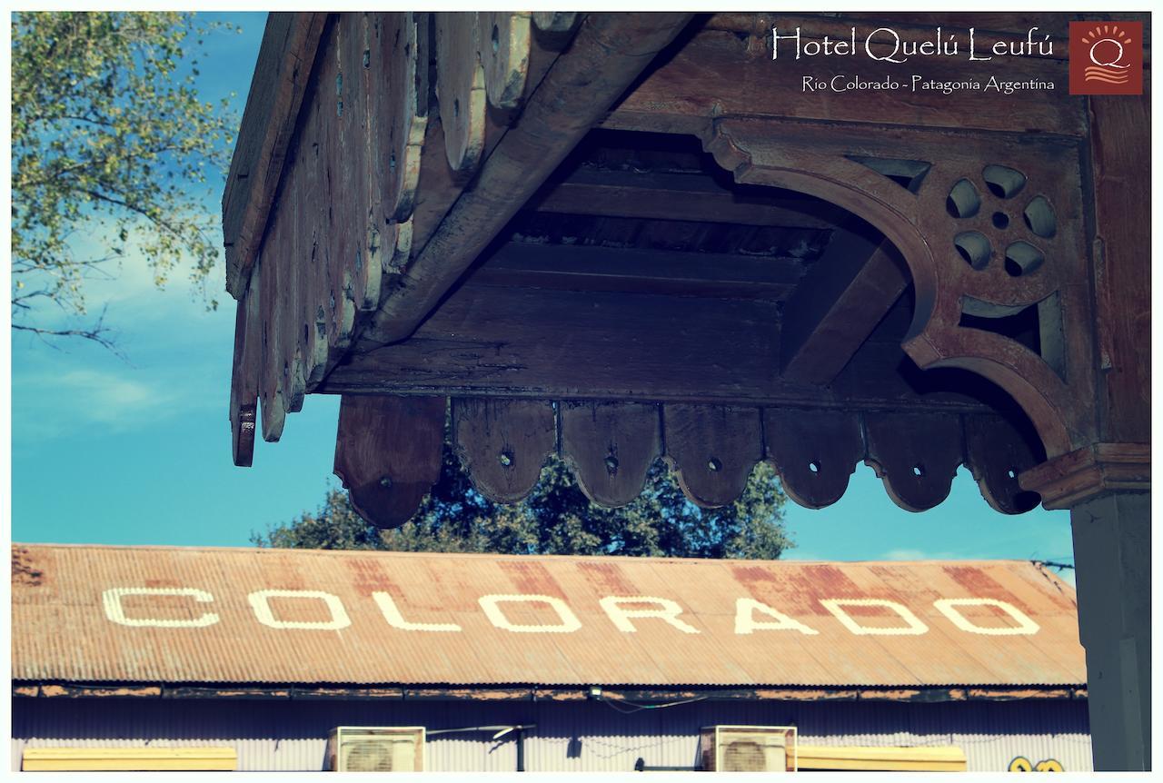 Hotel Quelu Leufu Río Colorado Exteriör bild
